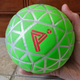 Size-wise, the Gameball falls somewhere between a softball and basketball, and definitely hits a sweet spot.